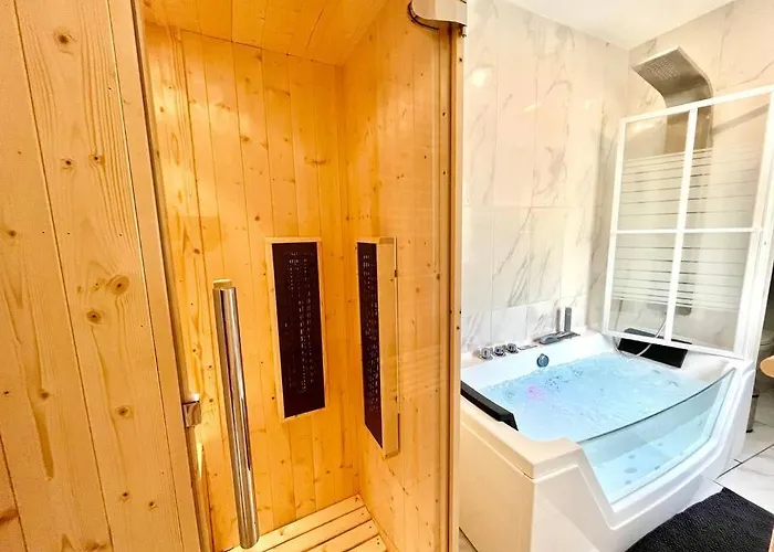 Lägenhet Splendide Cocon Sauna & Balneo