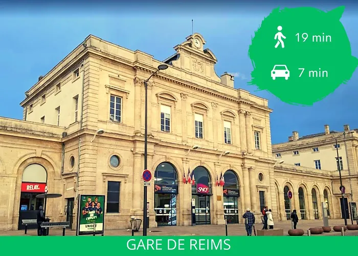 Splendide Cocon Sauna & Balneo Lägenhet Reims